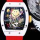 Richard Mille RM 88 Smiley  White Case RED Strap Swiss Replica Watch  (4)_th.jpg